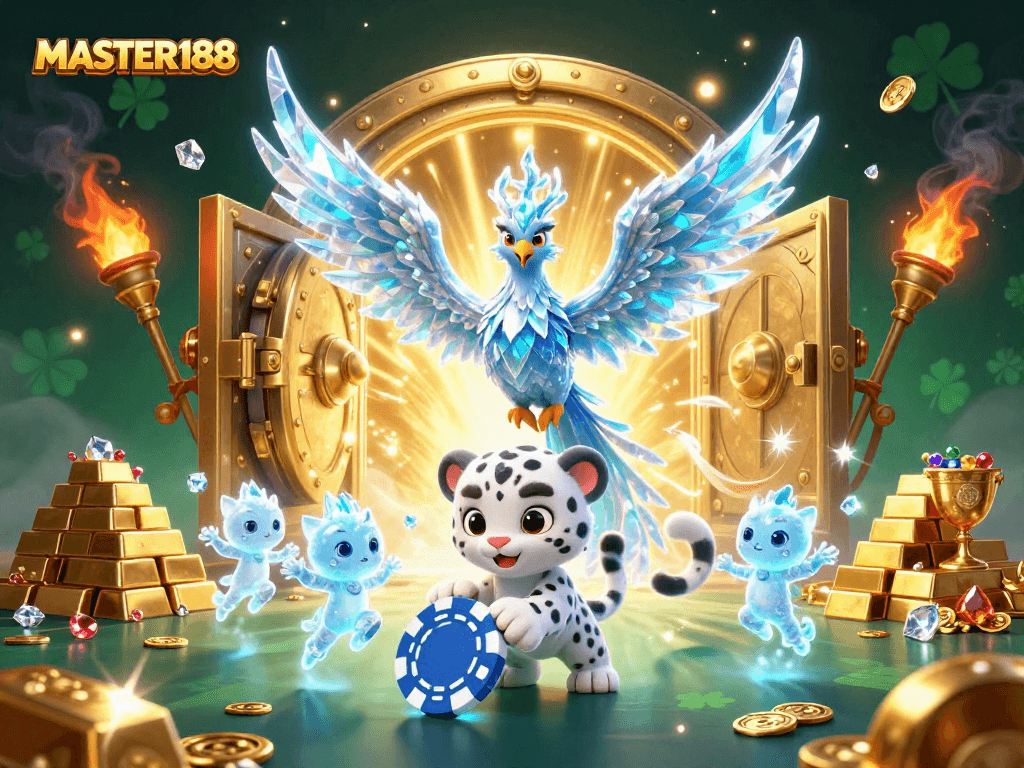 Experience the thrilling adventure with MASTER188's dynamic gaming features and sparkling treasures.