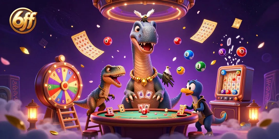 Unleash your luck at 6ff with vibrant lottery balls, dynamic casino action, and thrilling winnings.