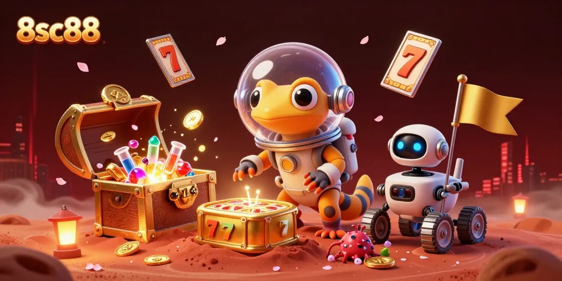 Experience the 8sc88 online casino adventure with vibrant visuals and exciting games!