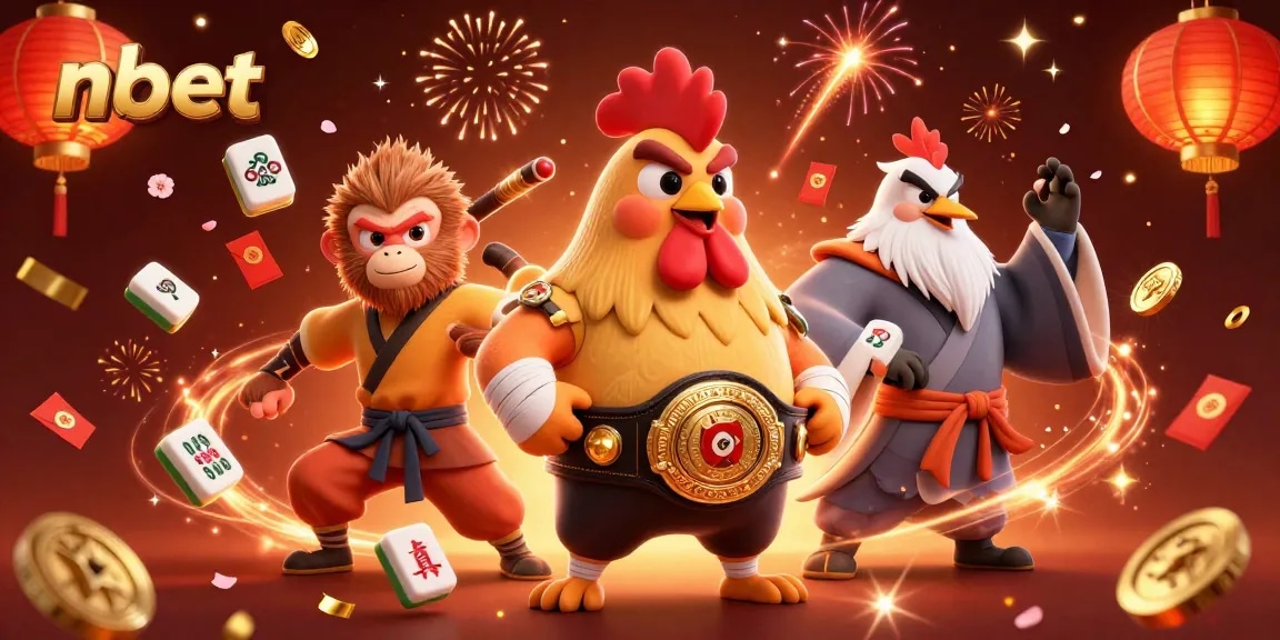 Experience thrilling action with nbet featuring a dynamic scene of unique characters and vibrant gambling elements.