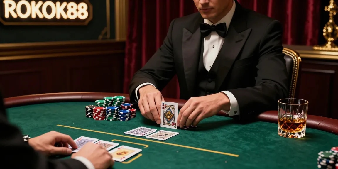 Experience the classic mafia atmosphere at ROKOK88 online casino with elegant game setups.
