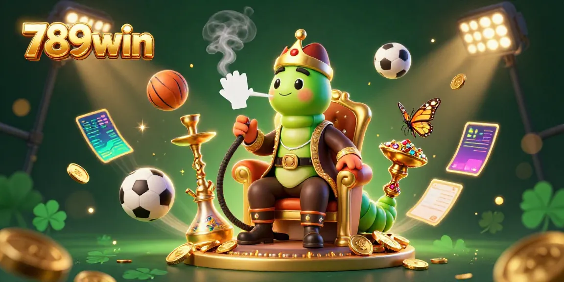 Experience thrilling games at 789win with a vibrant 3D casino scene showcasing dynamic elements and characters.