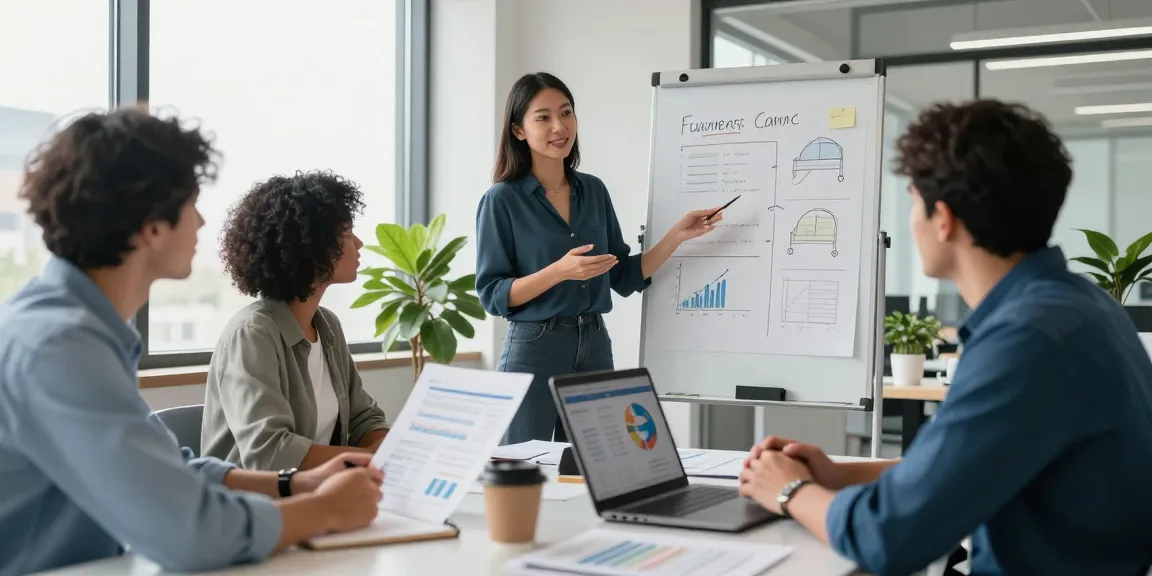 Get a merchant cash advance presented by diverse professionals in a collaborative office space.
