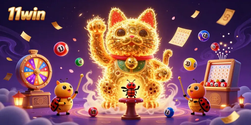 Experience the thrill of winning with 11win's vibrant casino elements and lively visuals.
