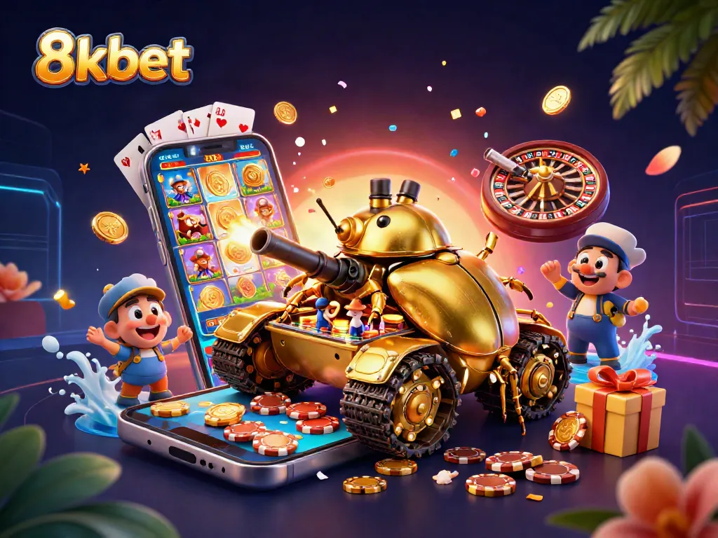 Engage in winning strategies with 8xbet's colorful slot games and casino experience.