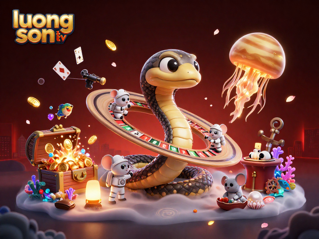 Experience thrilling bets and cosmic gameplay at luong son tv with vibrant casino elements.