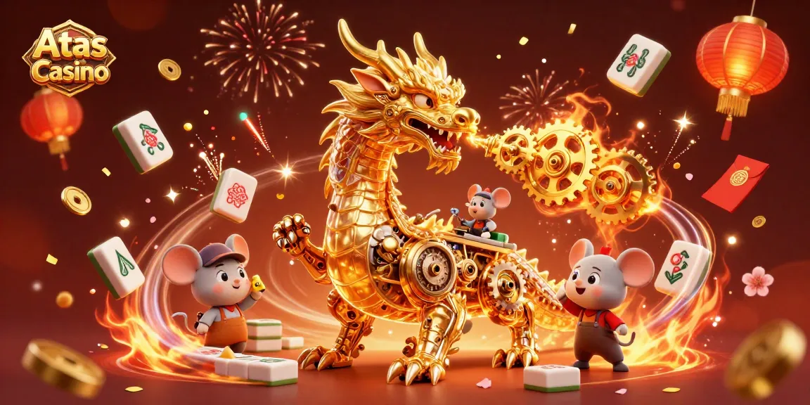 Enhance your gaming experience at Atas Casino with vibrant 3D illustrations of immersive gameplay.