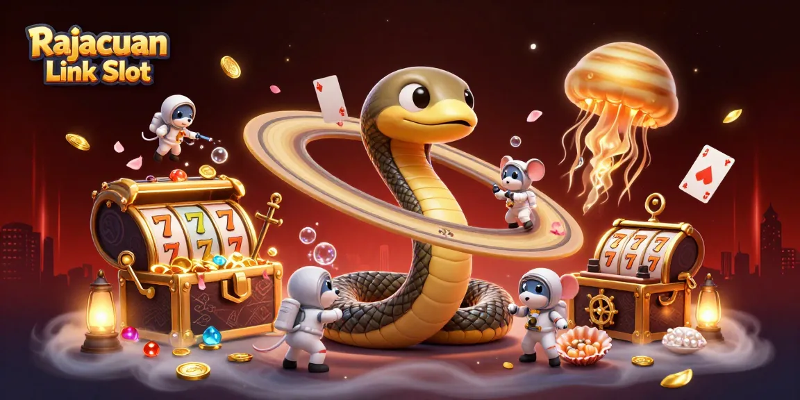 Rajacuan Link Slot menghadirkan pengalaman judi dengan slot gulungan, di mana karakter menarik terlibat dalam permainan.