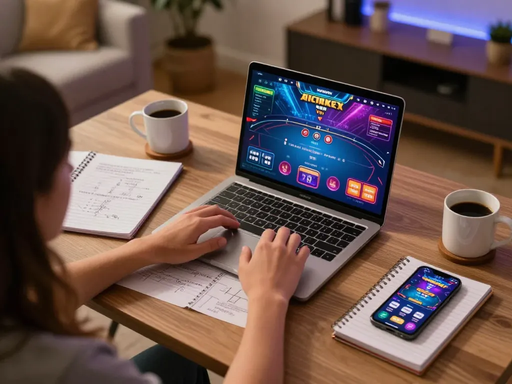 Join the online gaming revolution at the arabemtechconference; engage in strategic poker gameplay with immersive graphics and strategic notes.