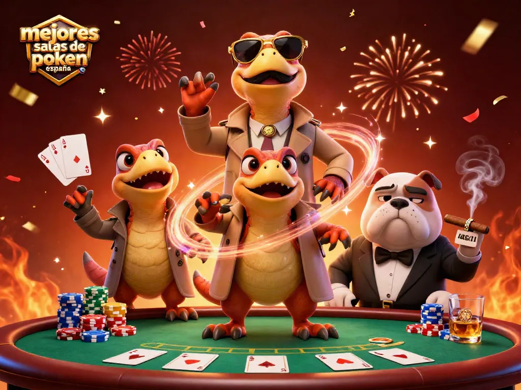 Descubre las mejores salas de poker online en España con una atmósfera vibrante y emocionante.