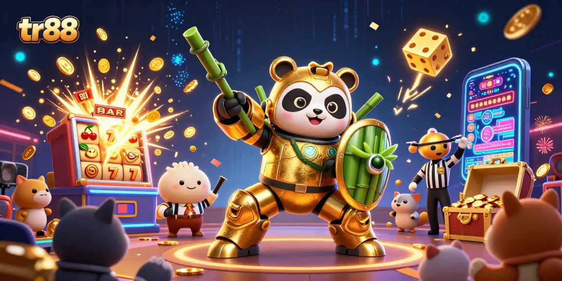 Experience exciting gameplay at tr88 with vibrant casino action and a dynamic 3D environment.