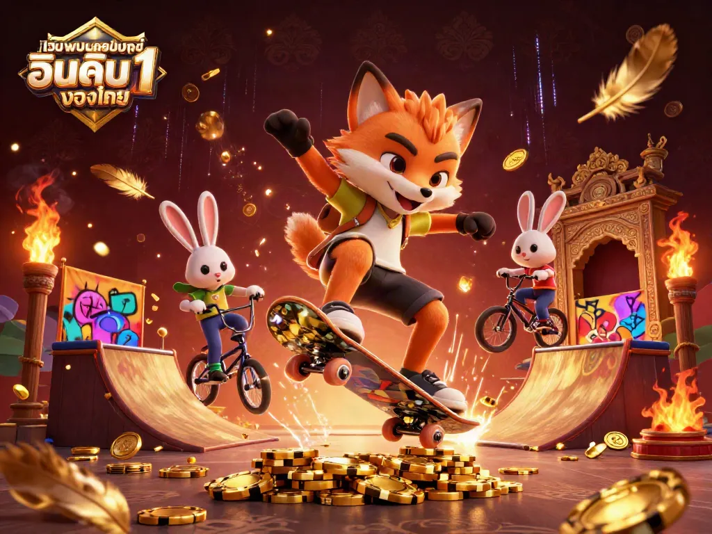 เกมพนันออนไลน์ อันดับ 1 ของไทย กับภาพการกระโดดของวิสุนุจากการเล่นสเก็ตบอร์ดและแรงบันดาลใจในคาสิโน