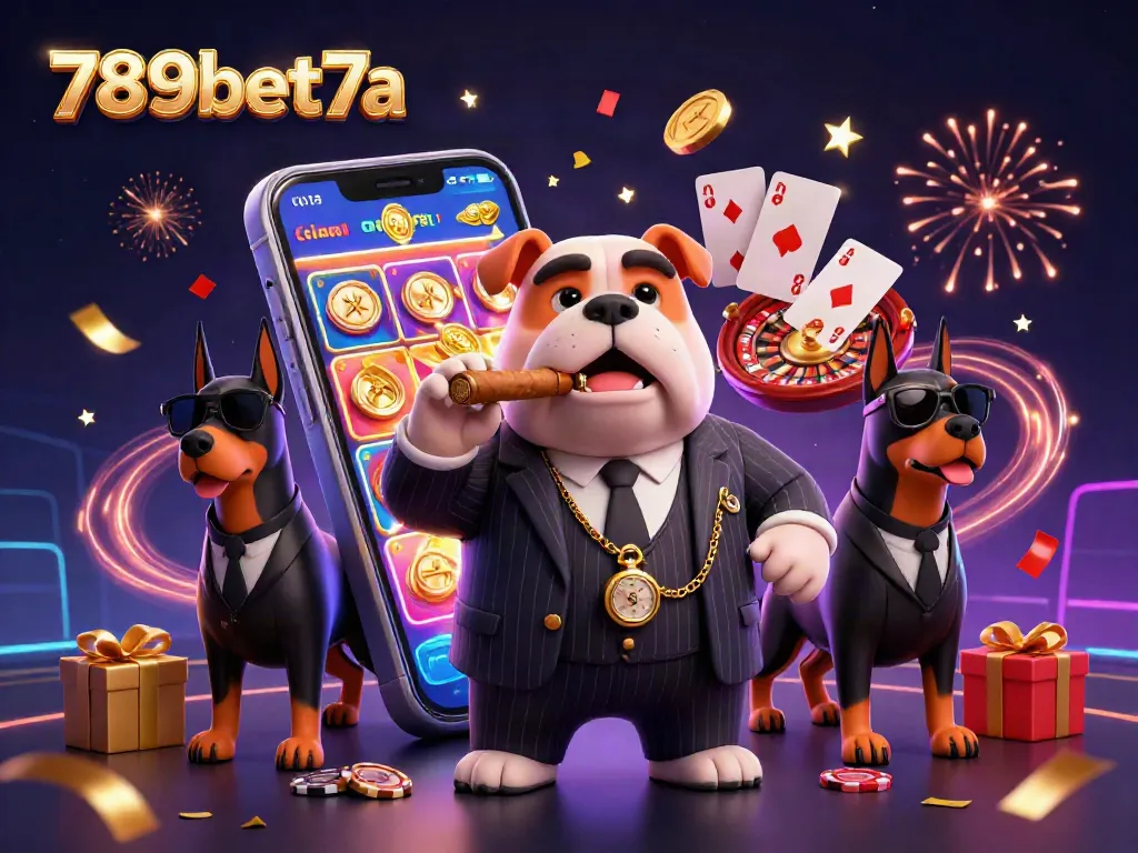Engage with exhilarating gaming at 789bet7a featuring colorful slot reels and dynamic casino elements.