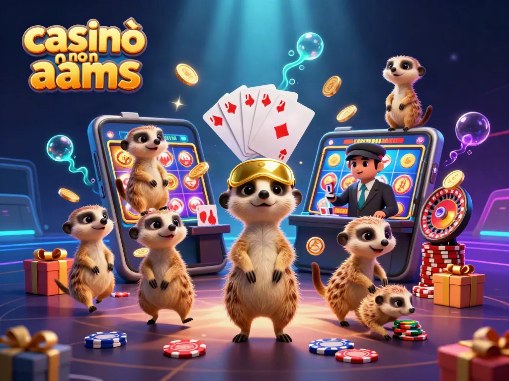 Gioca nei migliori casinò non AAMS con una vivace scena di animali che pari di carte e slot.