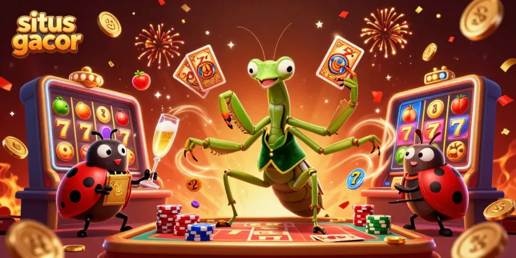 Permainan situs gacor dengan peluang menang tinggi dan elemen slot yang mengasyikkan.