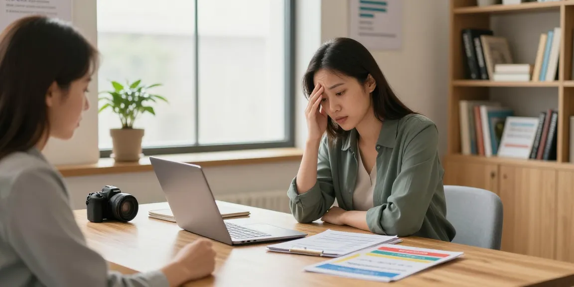 client receiving support from credit-consolidation.ca in a calming financial counseling office