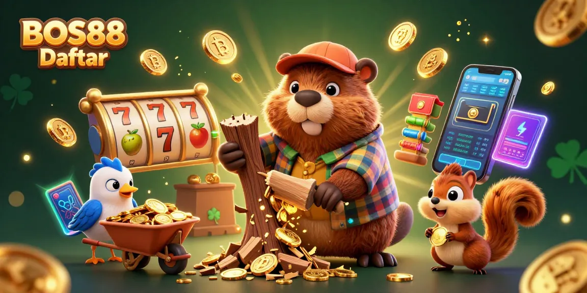 Mainkan slot online di BOS88 Daftar dengan suasana menyenangkan bersama karakter kartun 3D.