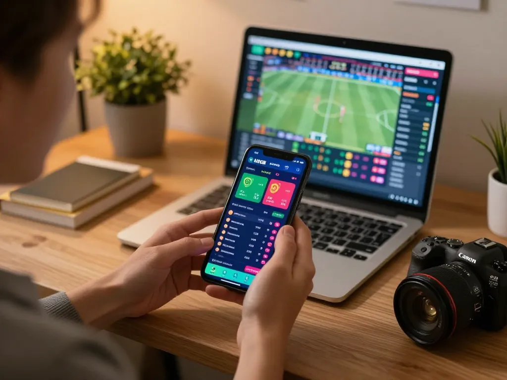 Engage with nhandinhkeonhacai for online sports betting insights through your mobile device.