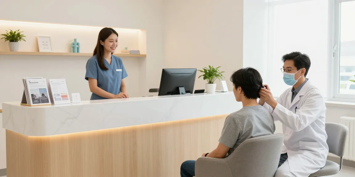 Hair transplant turkey price consultation in a healthcare clinic, showcasing patient care and expert medical guide.