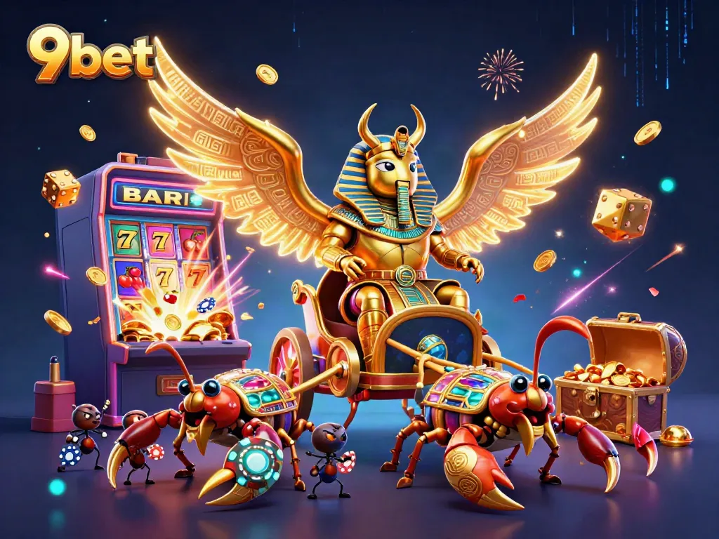 Engage with 9bet's thrilling 3D casino adventure featuring unique characters and dynamic gaming elements.