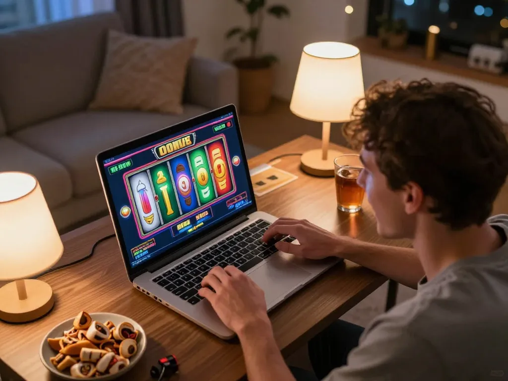 Players engaging in online slots with cashmyminutes platform, showcasing exciting gameplay.