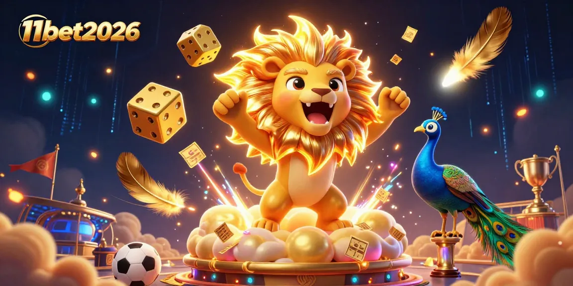 Experience the excitement of winning at 11bet2026 with illustrated sports betting elements in a vibrant scene.