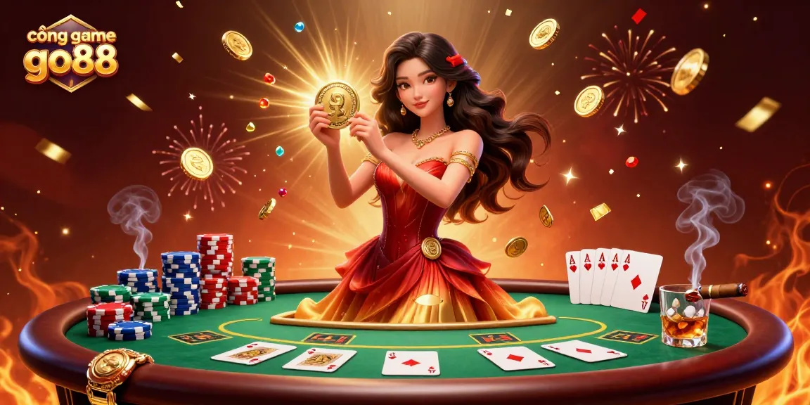 Engage with exciting games at cổng game go88, featuring vibrant casino elements and dynamic action.