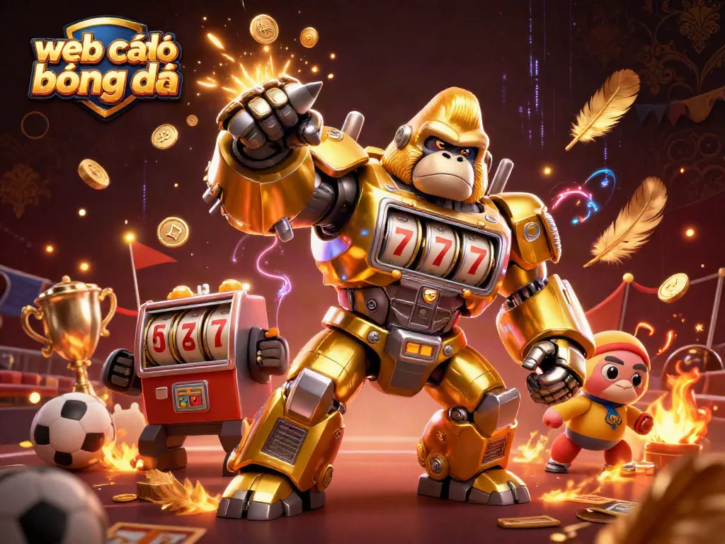 Trải nghiệm web cá độ bóng đá với hình ảnh 3D tại một sòng bạc đầy màu sắc