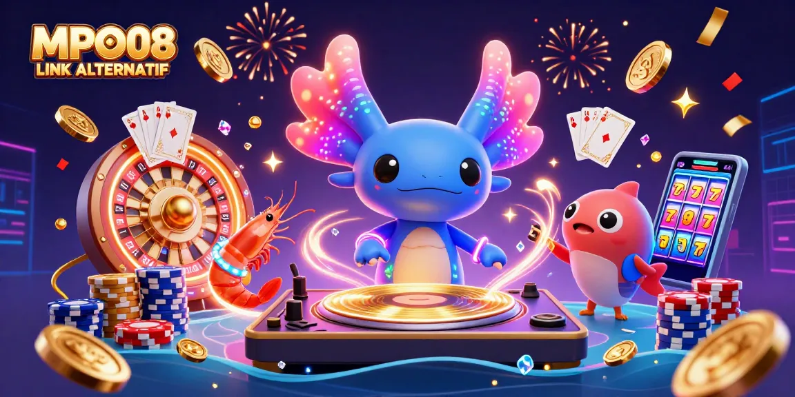 Experience the vibrant action of MPO08 LINK ALTERNATIF with a dynamic DJ scene full of casino excitement.