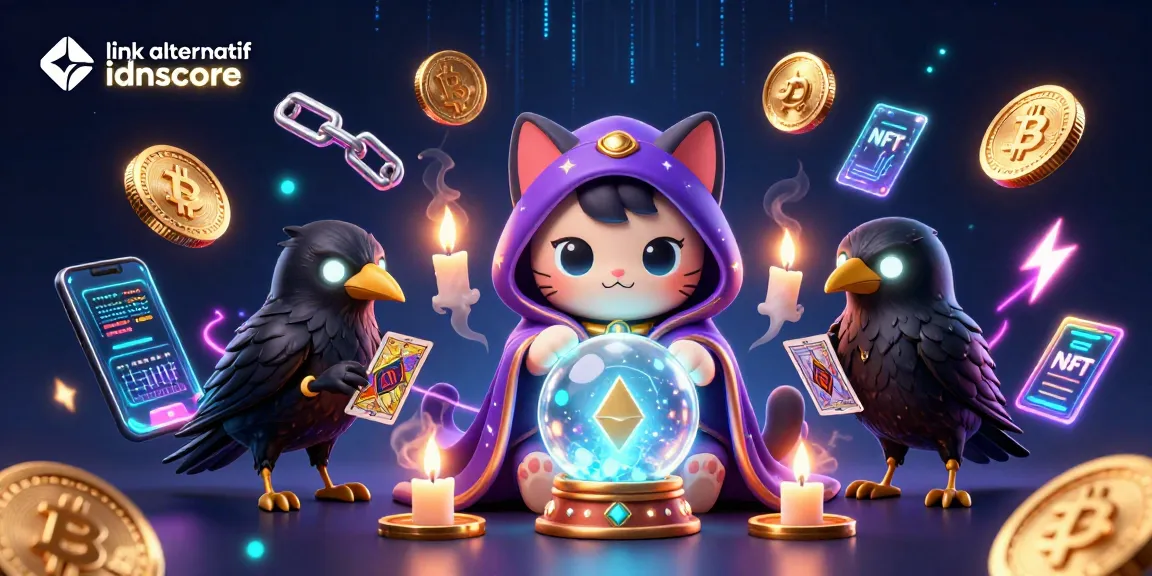 Experience thrilling gameplay with link alternatif idnscore and vibrant casino elements in a mesmerizing scene.