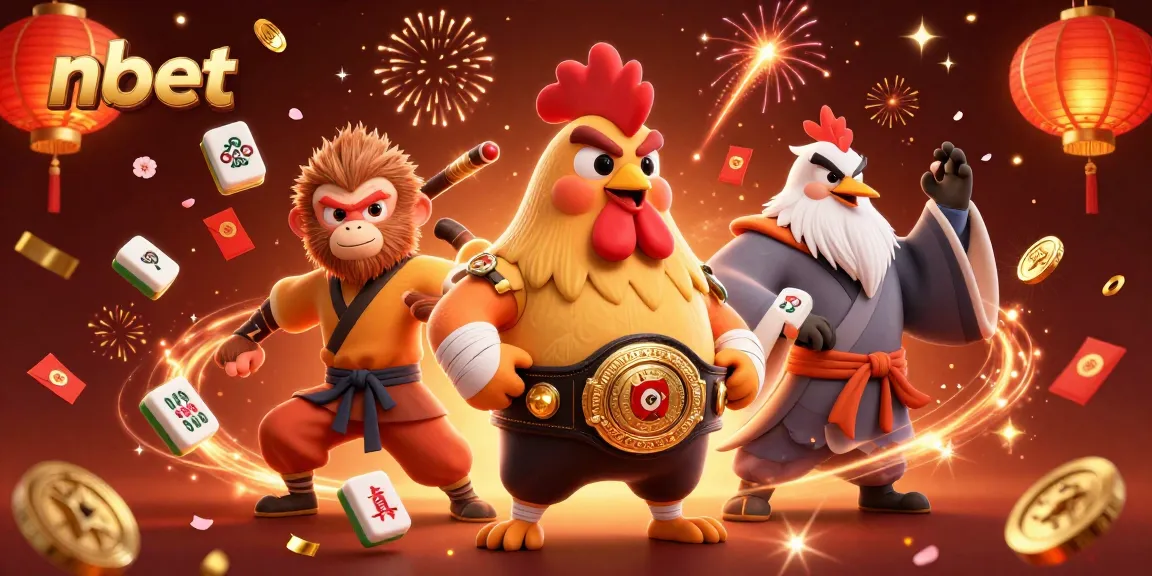 Experience thrilling action with nbet featuring a dynamic scene of unique characters and vibrant gambling elements.