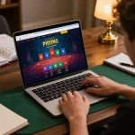 Engaging live dealer game on MM88 showcasing strategic online blackjack play.