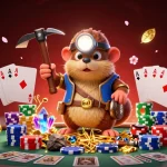 Engage with B52-themed gambling adventure featuring vibrant casino elements and a treasure hunter mole.