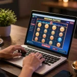 Engaging moment with slot bet 200 displayed on an online game interface, inviting modern gaming atmosphere.