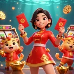 Engage with thrilling gameplay at 79kinh's vibrant slot scene filled with festive elements.