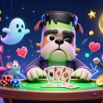 Engage with debet at the animated casino table featuring lively characters and colorful game elements.