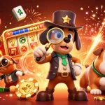 Engage with Sunwin's thrilling slots and poker action through a detailed 3D illustration.