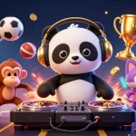 Engage with Livechat Dewatogel for a vibrant casino atmosphere featuring cartoon characters in action.