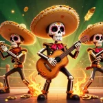 Engage in sports betting excitement with 11bet, featuring a vibrant mariachi band scene and dynamic game elements.