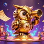 Engage with keo nha cai through this vibrant 3D casino scene showcasing dynamic lottery elements.