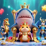 Engage in thrilling gameplay at Hubet, featuring a vibrant underwater casino scene.